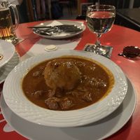 Gulasch mit Knödel  at Rupp's Vegetarisches Pub   in Vienna