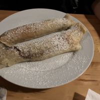 vegan pancakes without vanilla sauce at Rupp's Vegetarisches Pub   in Vienna