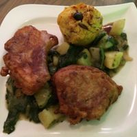 Pumpkin and Polenta  at Bio Bar von Antun in Vienna