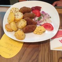 vegan cevapcici  at Bio Bar von Antun in Vienna
