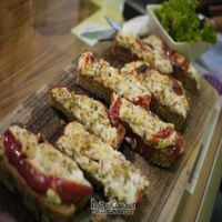 Tofu Bruschetta at Bio Bar von Antun in Vienna
