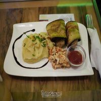 Stuffed Eggplant at Bio Bar von Antun in Vienna