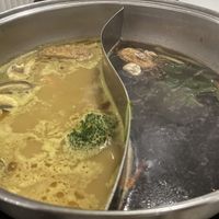 Coconut curry and vegetable stock   at Vegetasia in Vienna