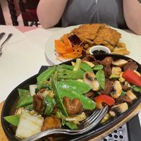 Vegan Chicken  at Xu's Cooking in Vienna