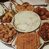 Menu for 3 (so good!) at Xu's Cooking in Vienna