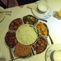 Mixed menu for three at Xu's Cooking in Vienna