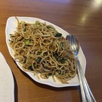 Gebratene Nudeln 5,90€  at Xu's Cooking in Vienna