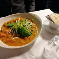 Thai curry at Hollerei in Vienna