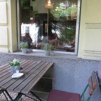 front terrace Hollerei Vienna at Hollerei in Vienna