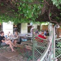 front terrace Hollerei at Hollerei in Vienna