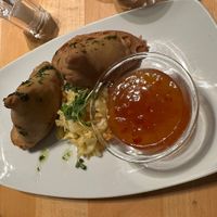 Samosa starter  #Veganuary at Hollerei in Vienna