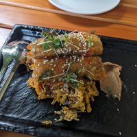 Spring rolls at Hollerei in Vienna