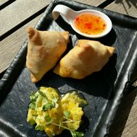 samosa at Hollerei in Vienna