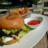 quinoa burger at Hollerei in Vienna