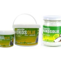 Coconut oils at Den Teepot in Brussels