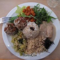 Mixed dish at Den Teepot in Brussels