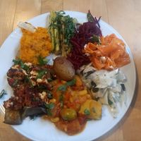 Buffet at Dolma in Brussels