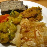 Buffet at Dolma in Brussels