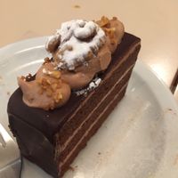 eggless cake.  at Beni Falafel in Antwerpen