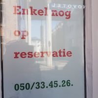 Since recently, only on reservation! (???) at De Bron - Pre-order only - Maybe closed in Bruges