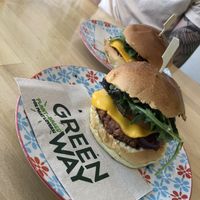 Delicious burger, very pleasent service, only recommendation 👌☘️ at Greenway in Ghent