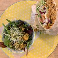 Greenway’s kebab wrap  at Greenway in Ghent