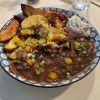 Dirty wedges vegan stofvlees  at Greenway in Ghent