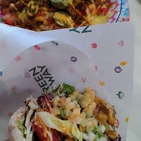 Kebab and Nachos (in the background) at Greenway in Ghent