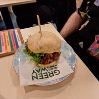 Mushroom Burger at Greenway in Ghent