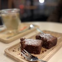 Brownie als toetje   at Greenway in Ghent