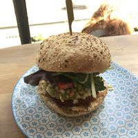 Mexican Jalapeno burger at Greenway in Ghent