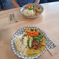 Super delicious curry at Greenway in Ghent