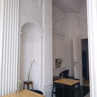 Interior decor of Lekker: you can see some of the features of this beautiful old building at Lekker GEC in Ghent