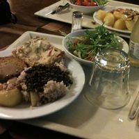 hearty and filling buffet options at Country Life in Prague