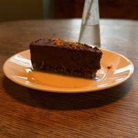 Vegan cake of the day  at Morgenstedet in Copenhagen
