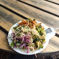 3 salad dish at Morgenstedet in Copenhagen