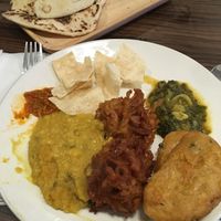 Buffet at Bombay Aloo in Brighton