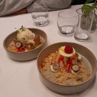 Dessert at Food For Friends in Brighton