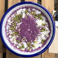 Smoothie bowl at Infinity Foods Kitchen in Brighton