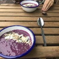 Smothie bowl at Infinity Foods Kitchen in Brighton