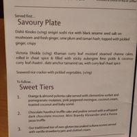 Gluten free afternoon tea at Terre a Terre in Brighton