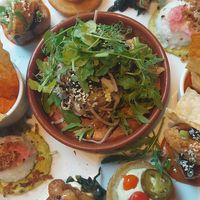 Tapas sharing plate at Terre a Terre in Brighton