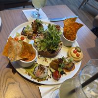 Vegan sharing tapas  at Terre a Terre in Brighton