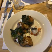 Cauliflower dish with sticky rice and sesame seeds at Terre a Terre in Brighton