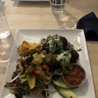 Quinoa and kofta salad- this was really really delicious!! at Wai Kika Moo Kau in Brighton