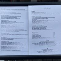 Full menu - VO = vegan option available  at Wai Kika Moo Kau in Brighton