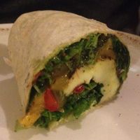 Halloumi wrap at Wai Kika Moo Kau in Brighton