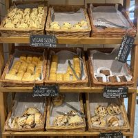 Bakery section   at Infinity Foods in Brighton