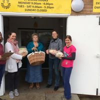 some of the female staff at Daily Bread Co-operative in Cambridge