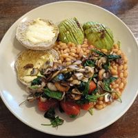 Full English Breakfast at The Magic Cafe in Oxford